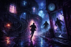 Álomképek üldöző menekülésével a tudatalatti és a nappali valóság között