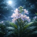 Éjszakai kertekben nyíló estike, egyszerű, mégis illatos éjszakai virág, díszítő jelenség.