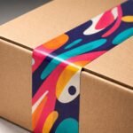 Egyedi ragasztószalaggal díszített csomagolás a márka első benyomásának erőteljes vizuális megnyilvánulása